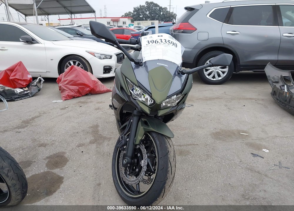 2024 KAWASAKI EX650 R VIN: ML5EXER17RDAD3800