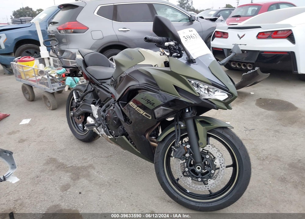 2024 KAWASAKI EX650 R VIN: ML5EXER17RDAD3800