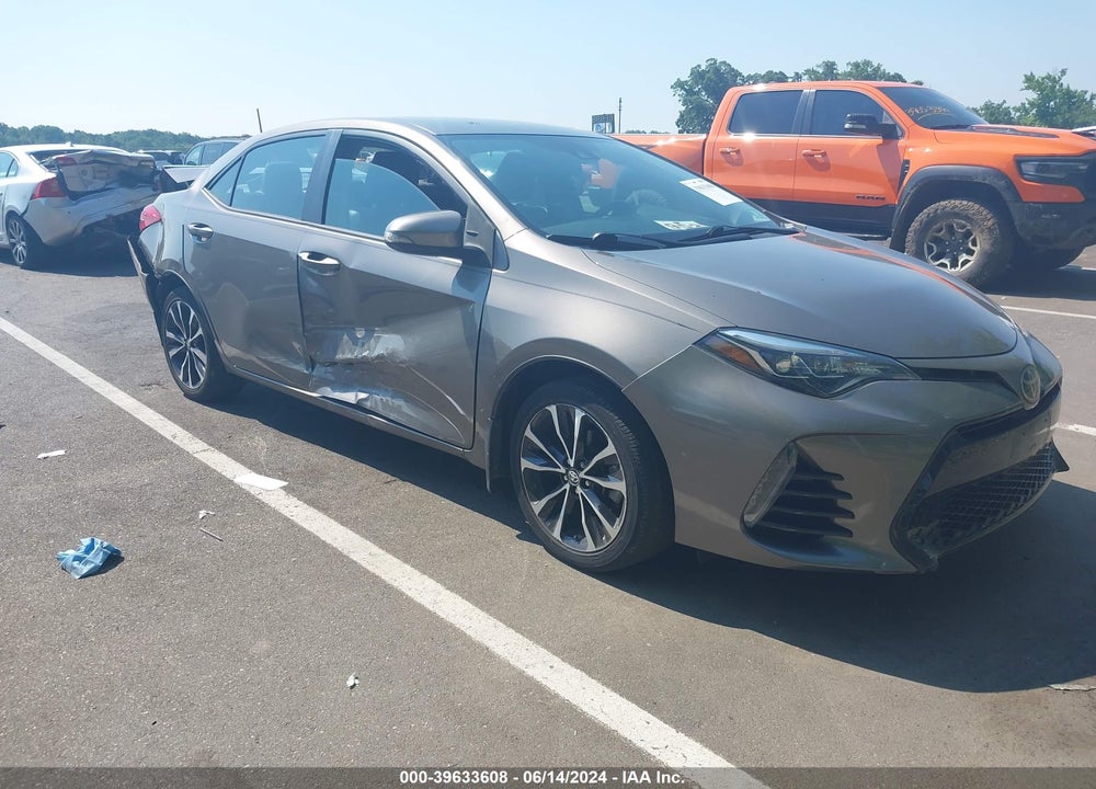2018 TOYOTA COROLLA SE VIN: 2T1BURHE6JC051558
