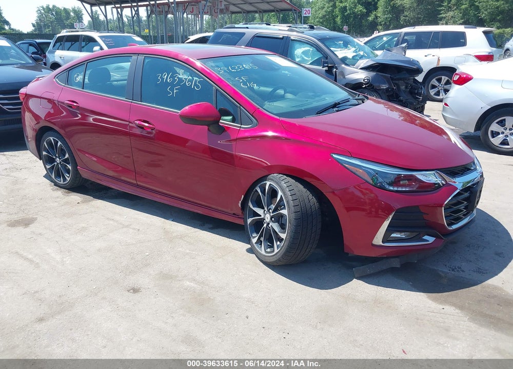 2019 CHEVROLET CRUZE PREMIER VIN: 1G1BF5SM3K7120558