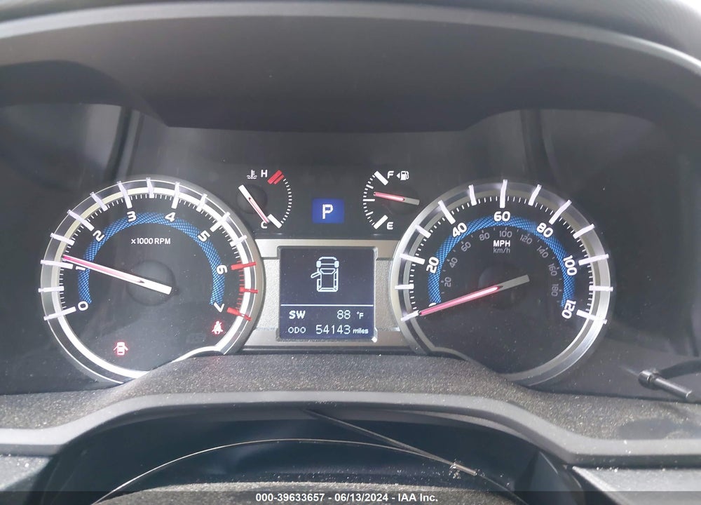 2019 TOYOTA 4RUNNER SR5 VIN: JTEBU5JR6K5652131