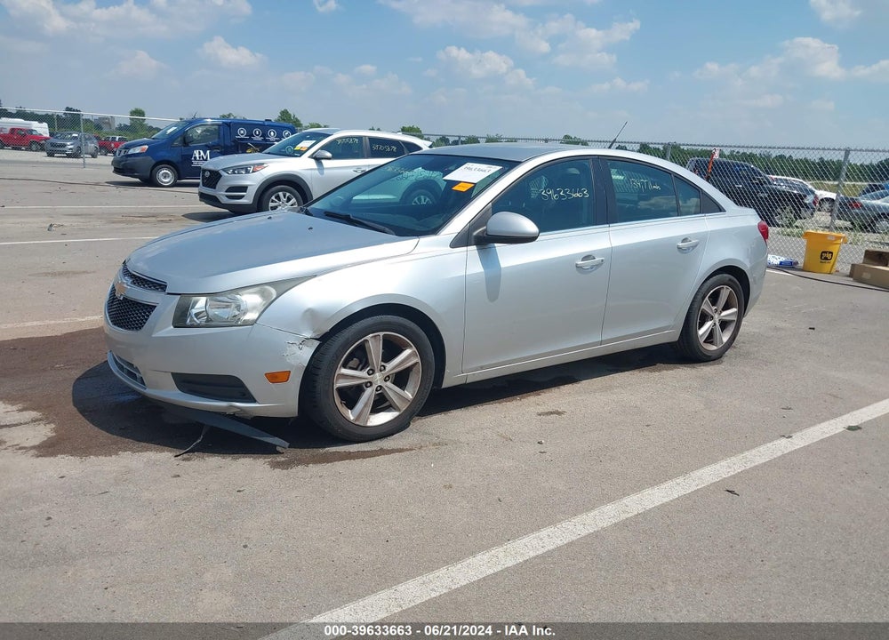 2013 CHEVROLET CRUZE 2LT AUTO VIN: 1G1PE5SB8D7125510