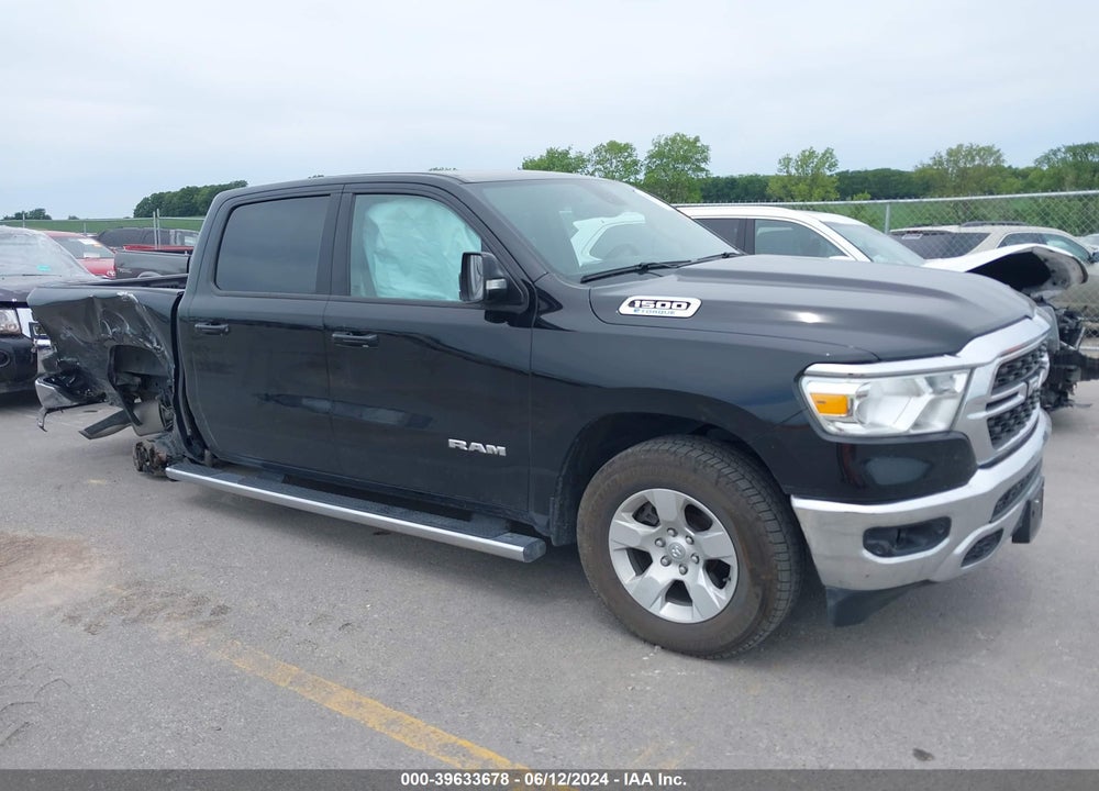 2022 RAM 1500 BIG HORN 4X4 5'7 BOX VIN: 1C6RRFFG0NN190923