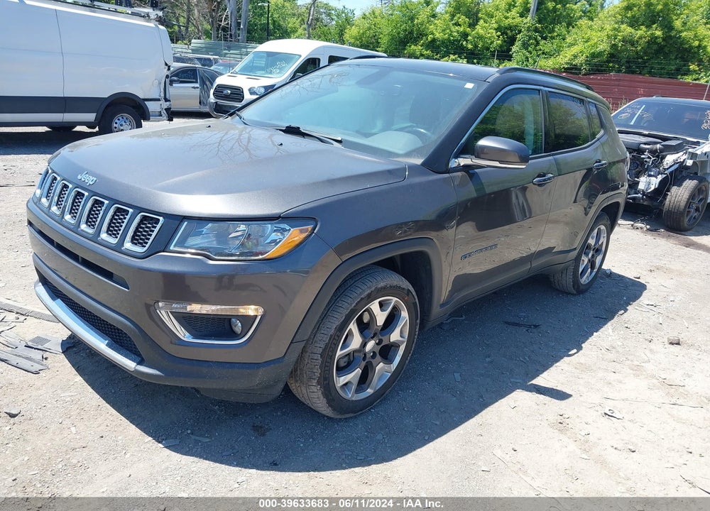 2019 JEEP COMPASS LIMITED 4X4 VIN: 3C4NJDCB2KT672770
