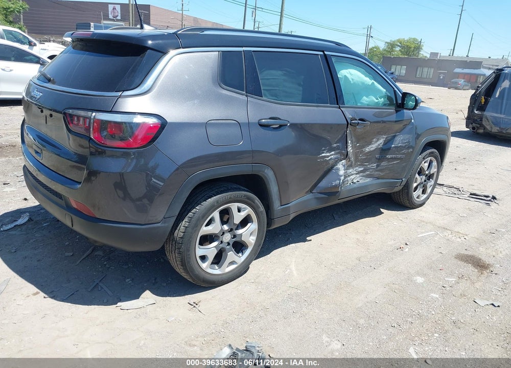 2019 JEEP COMPASS LIMITED 4X4 VIN: 3C4NJDCB2KT672770
