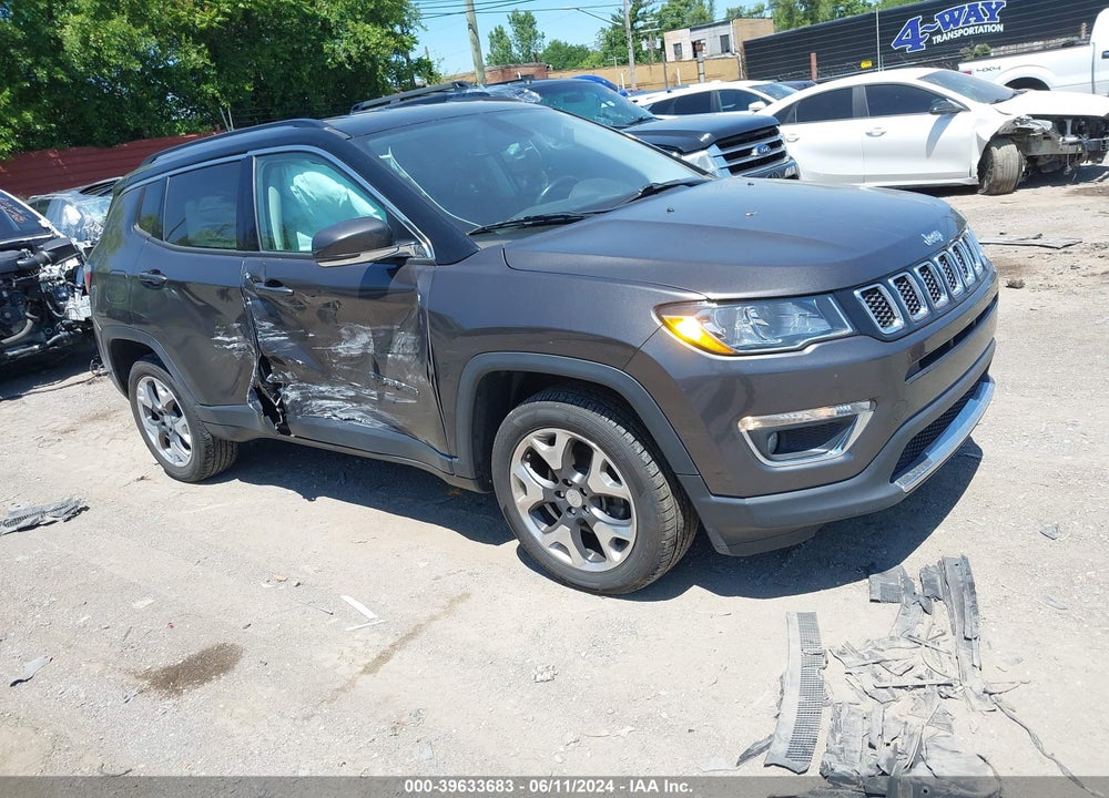 2019 JEEP COMPASS LIMITED 4X4 VIN: 3C4NJDCB2KT672770