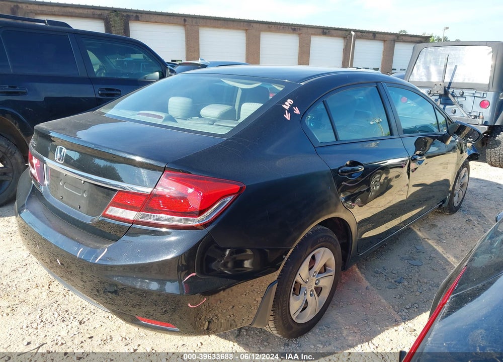 2015 HONDA CIVIC VIN: 19XFB2F57FE222120