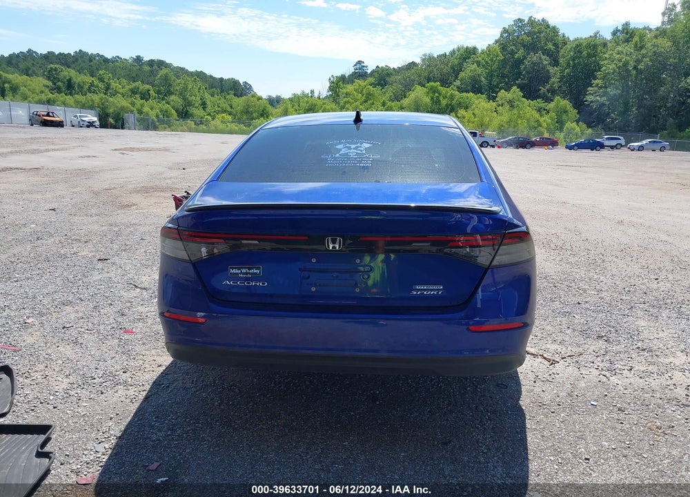 2023 HONDA ACCORD HYBRID SPORT VIN: 1HGCY2F59PA061714