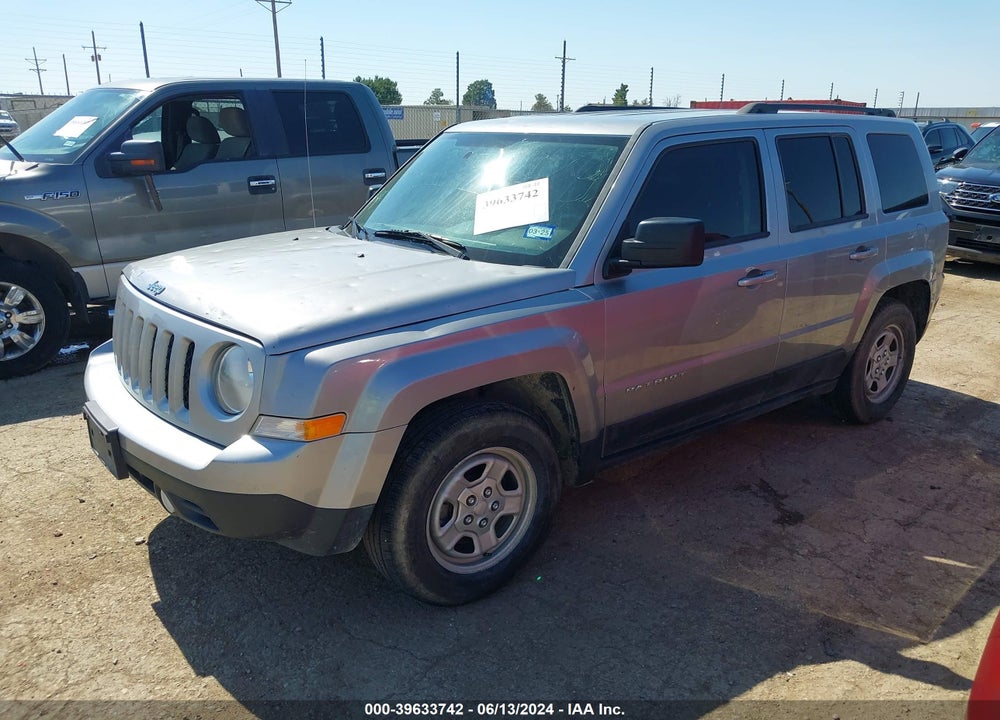 2017 JEEP PATRIOT SPORT FWD VIN: 1C4NJPBA0HD116403