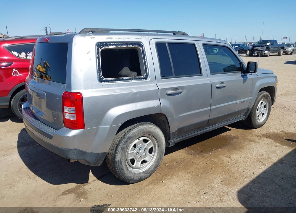 2017 JEEP PATRIOT SPORT FWD VIN: 1C4NJPBA0HD116403