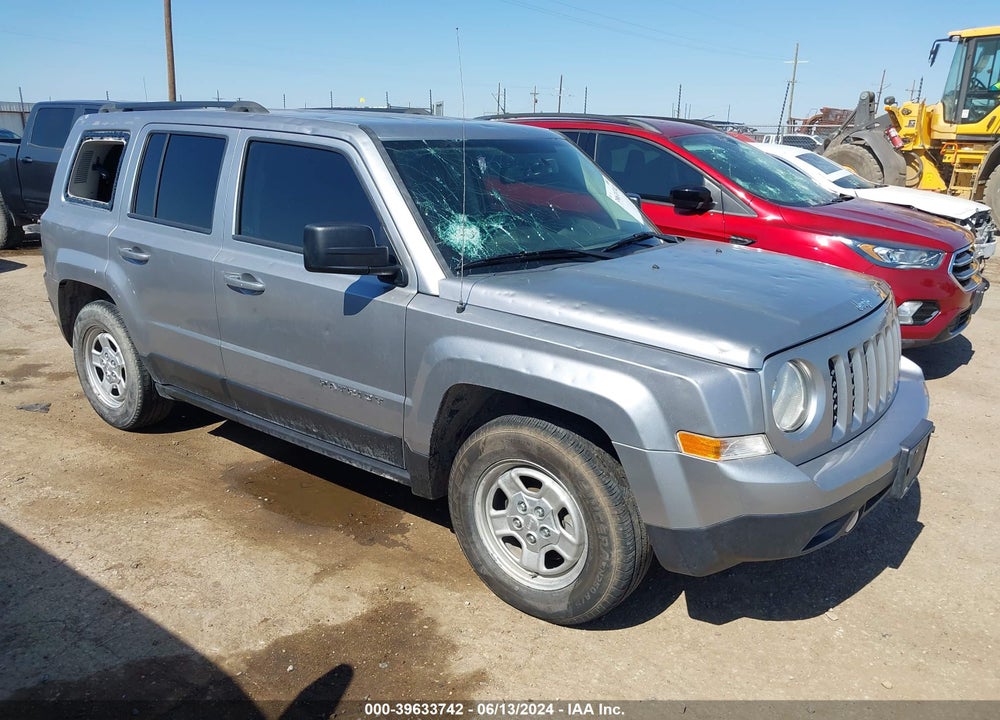 2017 JEEP PATRIOT SPORT FWD VIN: 1C4NJPBA0HD116403
