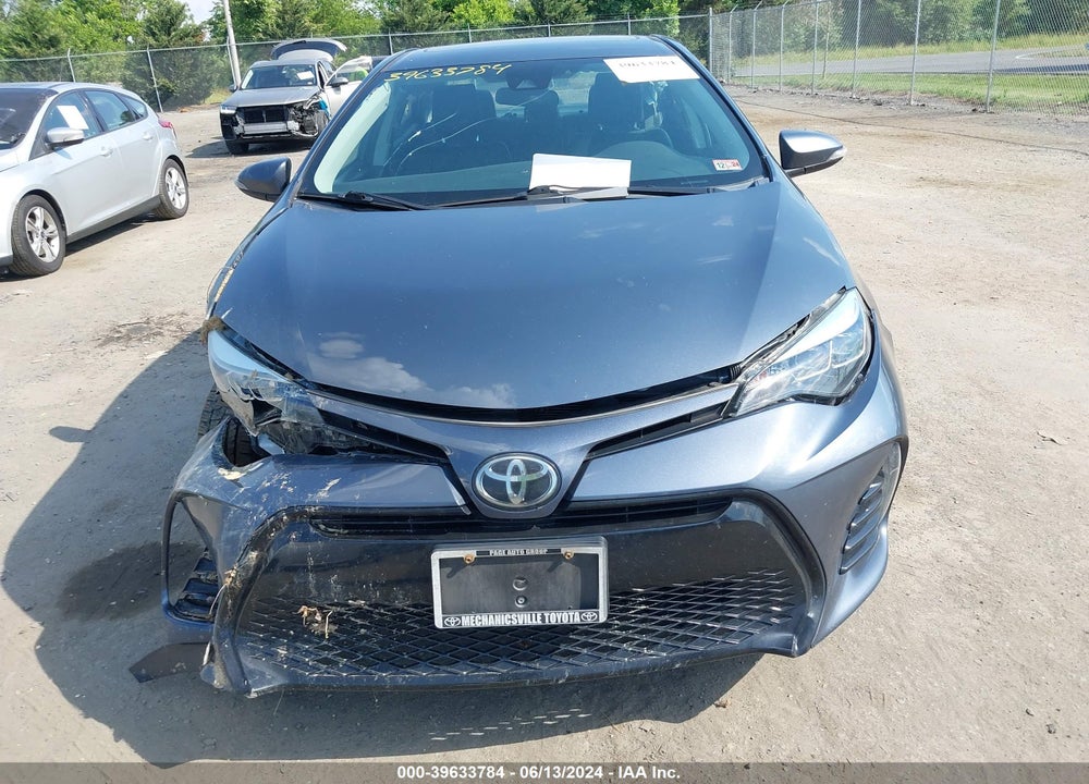 2018 TOYOTA COROLLA SE VIN: 5YFBURHE7JP850698