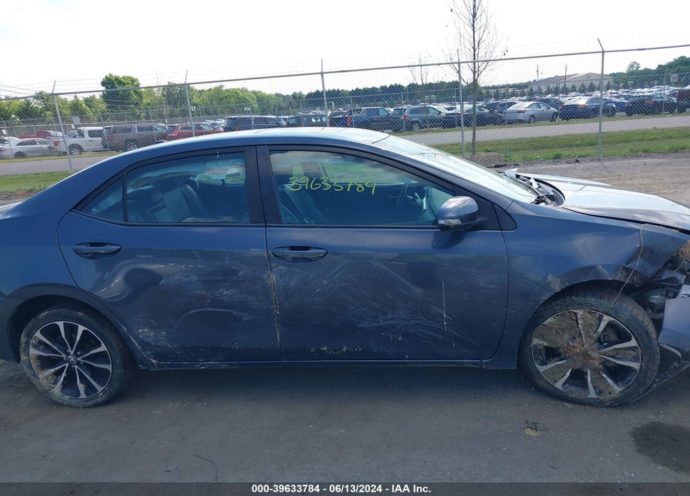 2018 TOYOTA COROLLA SE VIN: 5YFBURHE7JP850698
