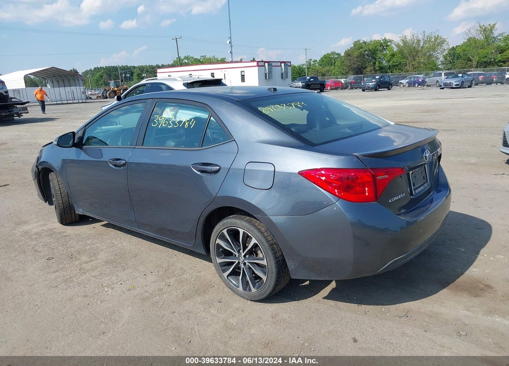 2018 TOYOTA COROLLA SE VIN: 5YFBURHE7JP850698