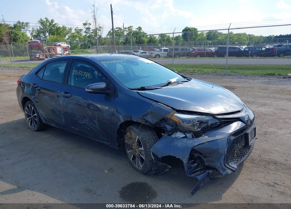 2018 TOYOTA COROLLA SE VIN: 5YFBURHE7JP850698