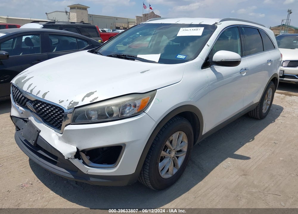2016 KIA SORENTO 2.4L LX VIN: 5XYPG4A33GG012223