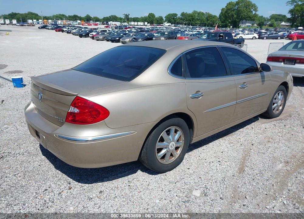 2005 BUICK LACROSSE CXL VIN: 2G4WD532251266281