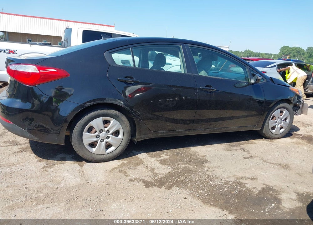 2016 KIA FORTE LX VIN: KNAFX4A69G5542126