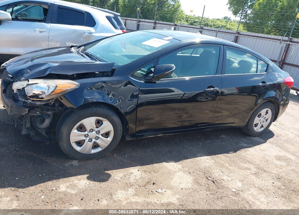 2016 KIA FORTE LX VIN: KNAFX4A69G5542126