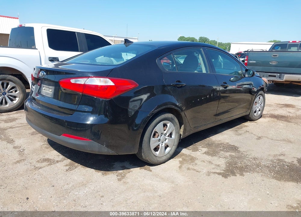 2016 KIA FORTE LX VIN: KNAFX4A69G5542126