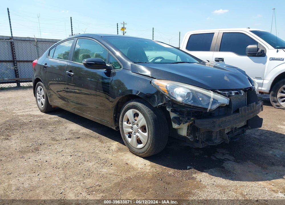 2016 KIA FORTE LX VIN: KNAFX4A69G5542126
