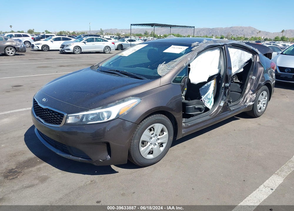 2017 KIA FORTE LX VIN: 3KPFK4A76HE055160