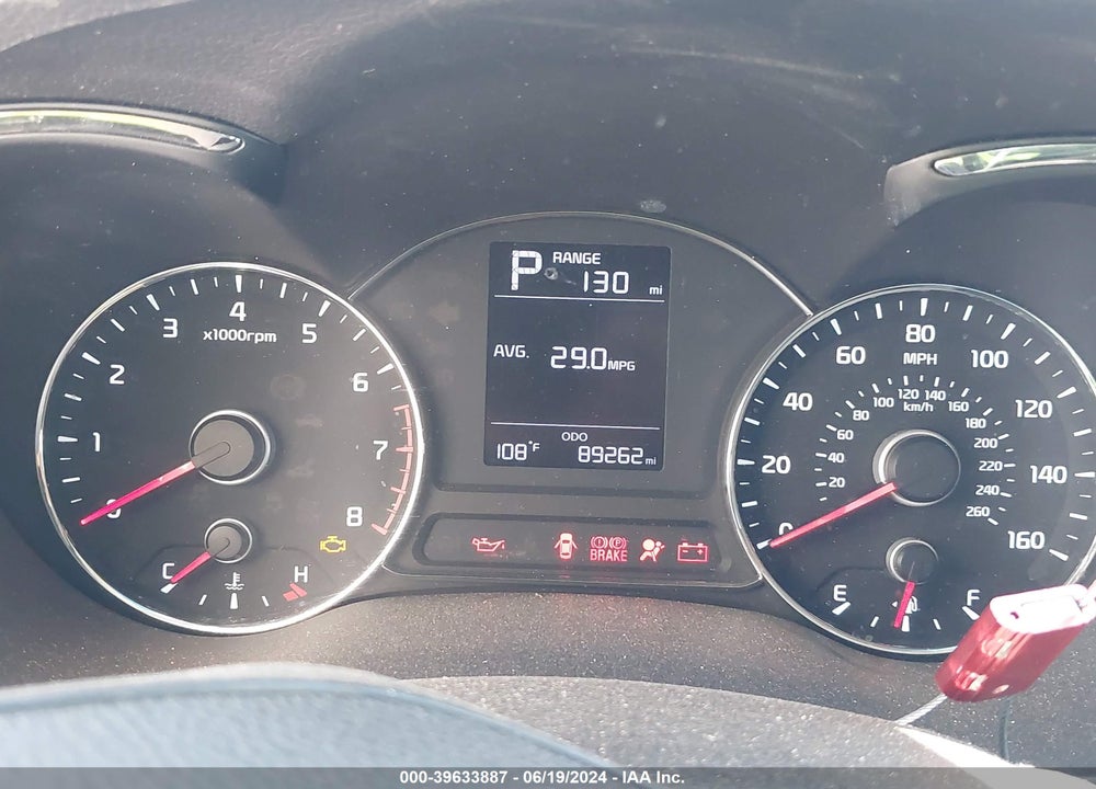 2017 KIA FORTE LX VIN: 3KPFK4A76HE055160