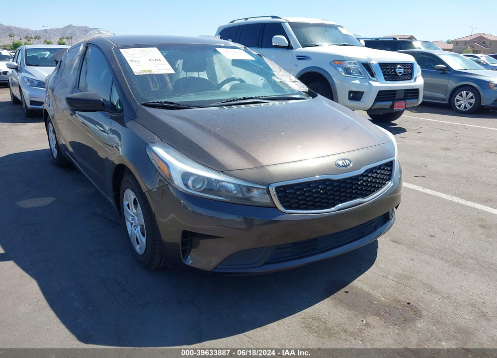 2017 KIA FORTE LX VIN: 3KPFK4A76HE055160