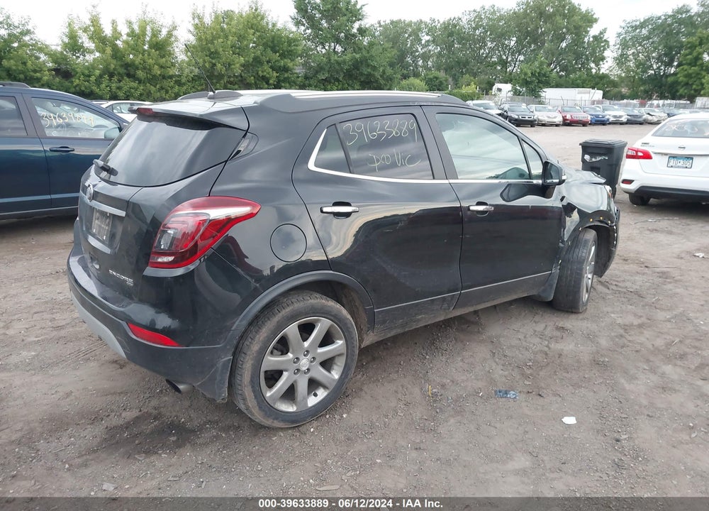 2019 BUICK ENCORE AWD ESSENCE VIN: KL4CJGSM4KB884173