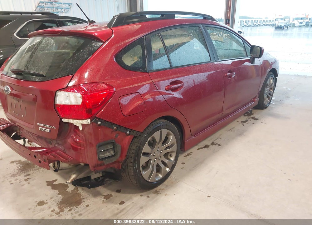2014 SUBARU IMPREZA 2.0I SPORT PREMIUM VIN: JF1GPAL69E8273856