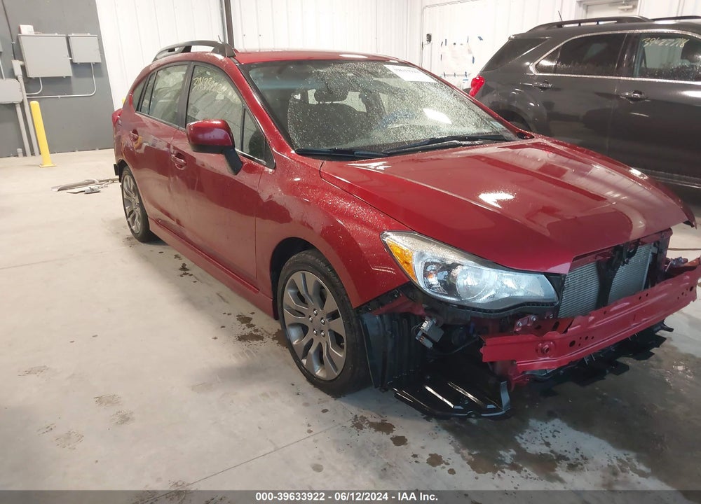 2014 SUBARU IMPREZA 2.0I SPORT PREMIUM VIN: JF1GPAL69E8273856