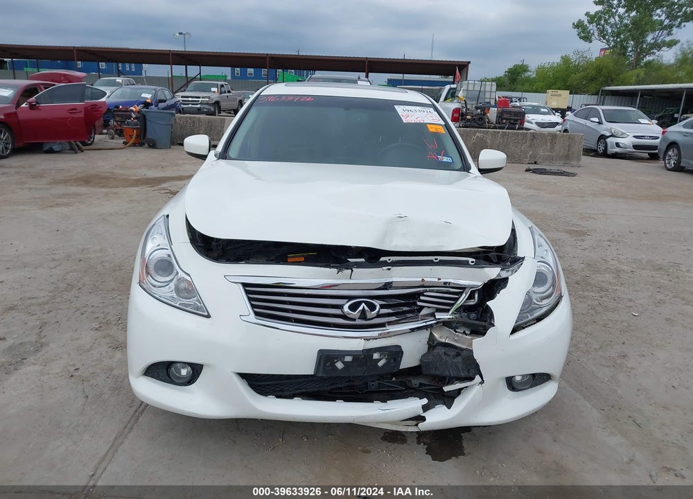 2013 INFINITI G37X VIN: JN1CV6AR9DM355295