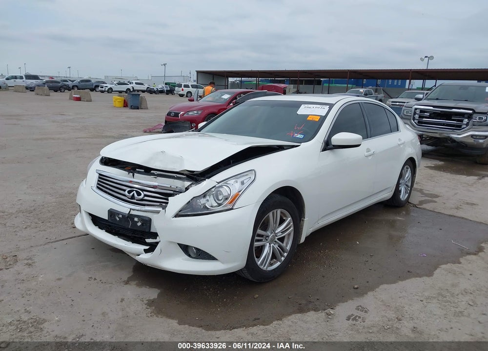 2013 INFINITI G37X VIN: JN1CV6AR9DM355295