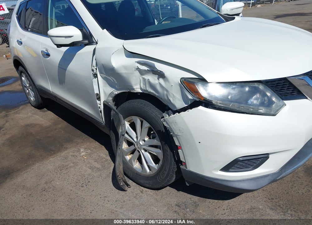 2015 NISSAN ROGUE SV VIN: 5N1AT2MT3FC926228