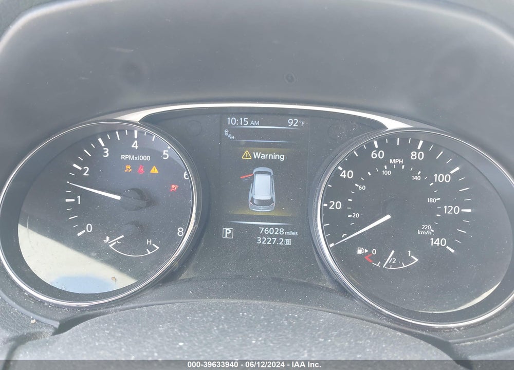 2015 NISSAN ROGUE SV VIN: 5N1AT2MT3FC926228