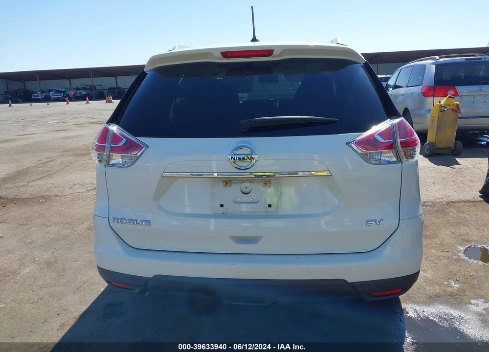 2015 NISSAN ROGUE SV VIN: 5N1AT2MT3FC926228