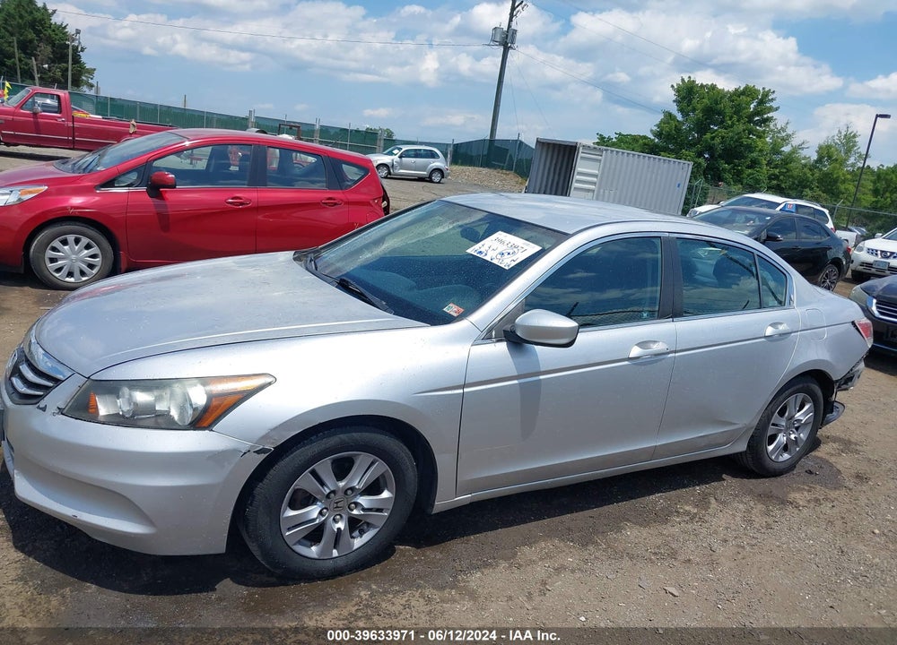 2012 HONDA ACCORD 2.4 SE VIN: 1HGCP2F66CA024660