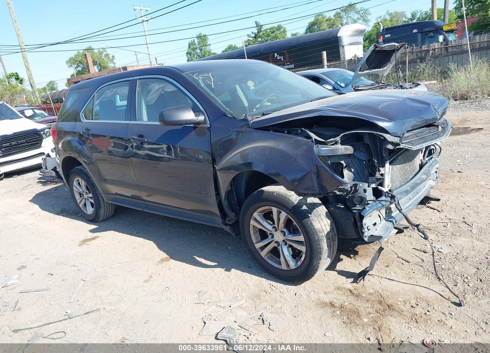 2016 CHEVROLET EQUINOX LS VIN: 2GNALBEK5G1160625