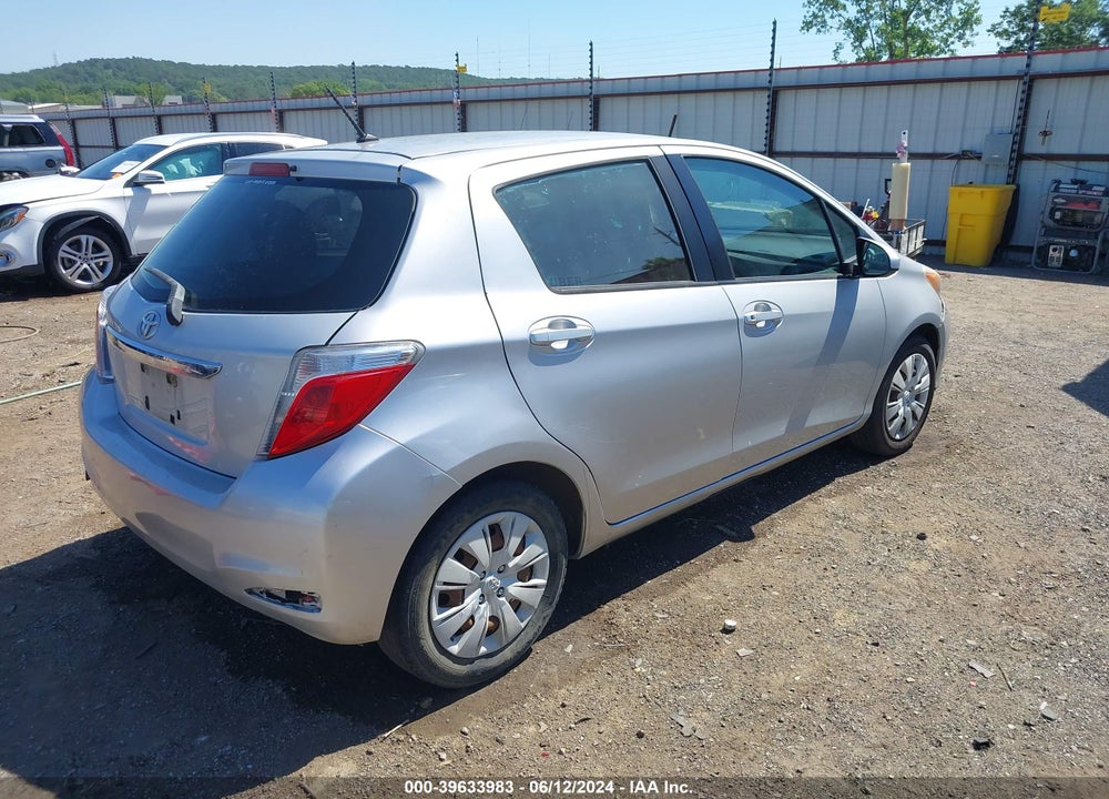 2014 TOYOTA YARIS L (TMMF PLANT) VIN: VNKKTUD35EA006641