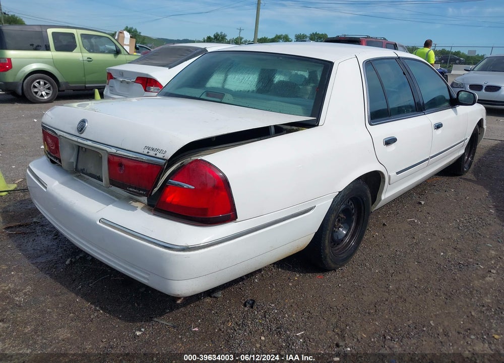 1999 MERCURY GRAND MARQUIS GS VIN: 2MEFM74W7XX726843