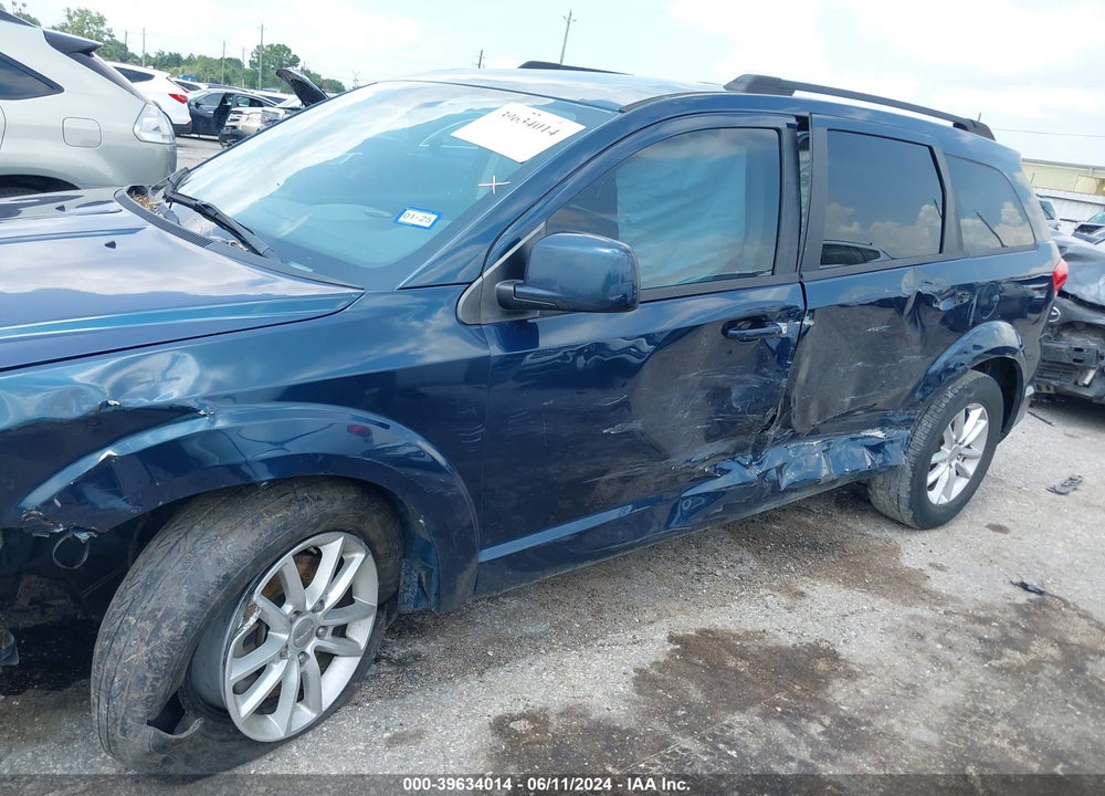 2014 DODGE JOURNEY VIN: 3C4PDDBG4ET127431