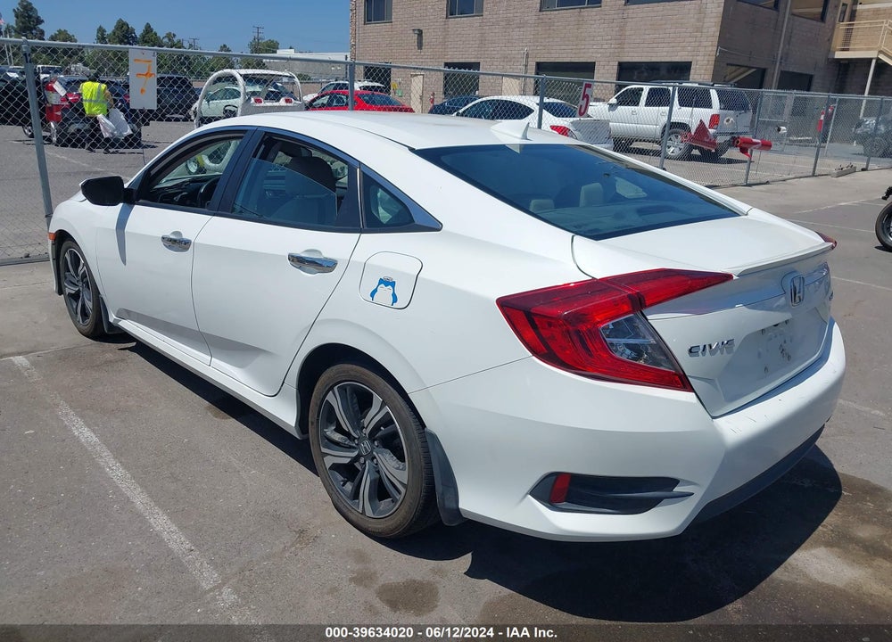 2016 HONDA CIVIC TOURING VIN: 2HGFC1F98GH646889