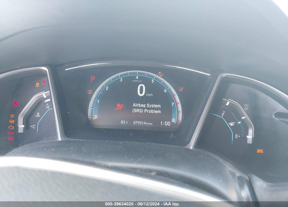 2016 HONDA CIVIC TOURING VIN: 2HGFC1F98GH646889