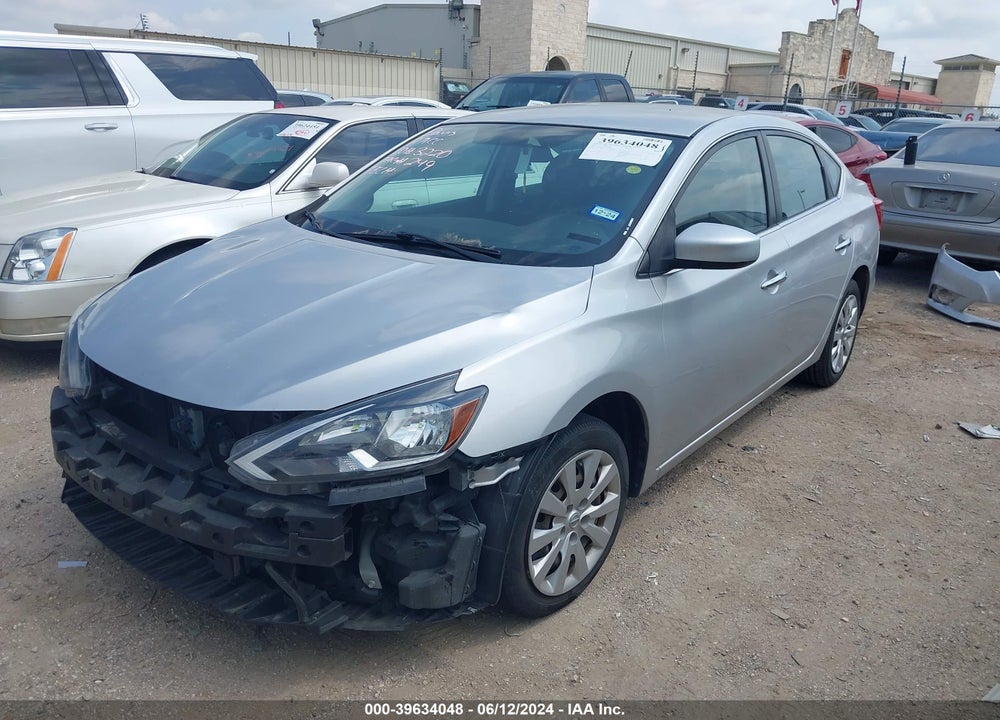 2019 NISSAN SENTRA S VIN: 3N1AB7AP3KY342606