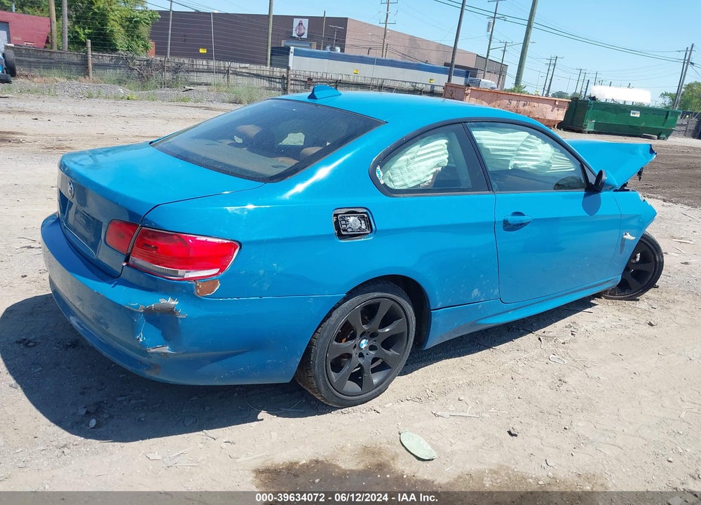 2008 BMW 328XI VIN: WBAWV53518P078187