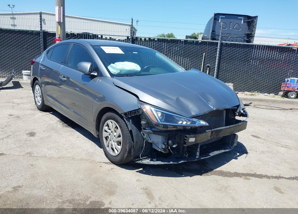 2019 HYUNDAI ELANTRA SE VIN: 5NPD74LF7KH468897