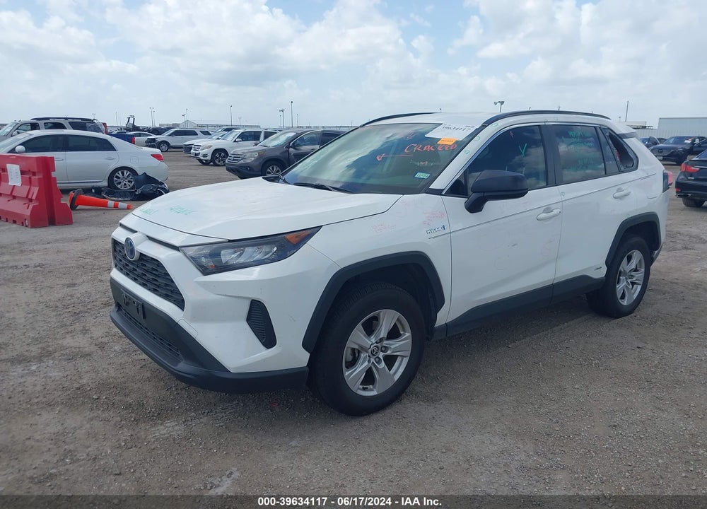 2021 TOYOTA RAV4 HYBRID LE VIN: JTMLWRFV3MD130100