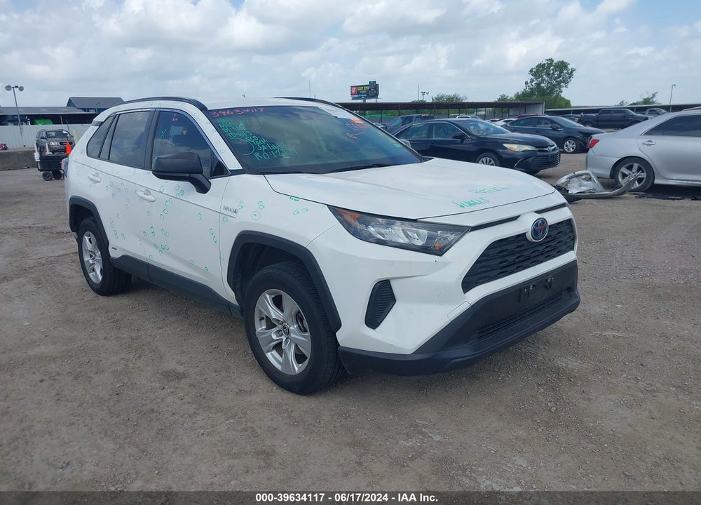 2021 TOYOTA RAV4 HYBRID LE VIN: JTMLWRFV3MD130100