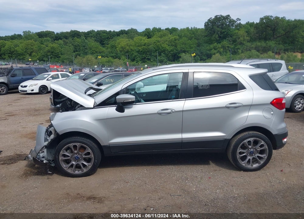 2019 FORD ECOSPORT TITANIUM VIN: MAJ6S3KL5KC310715
