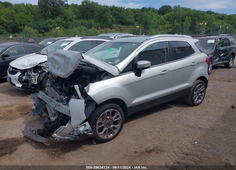 2019 FORD ECOSPORT TITANIUM VIN: MAJ6S3KL5KC310715